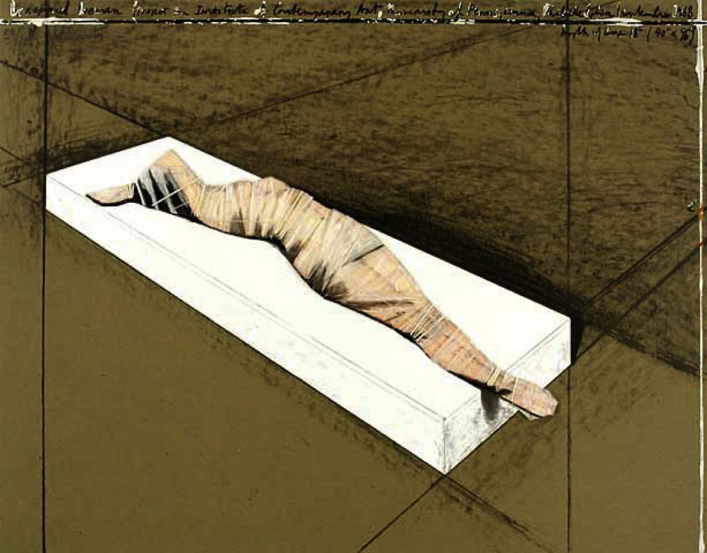 Christo - Wrapped Woman - 1968