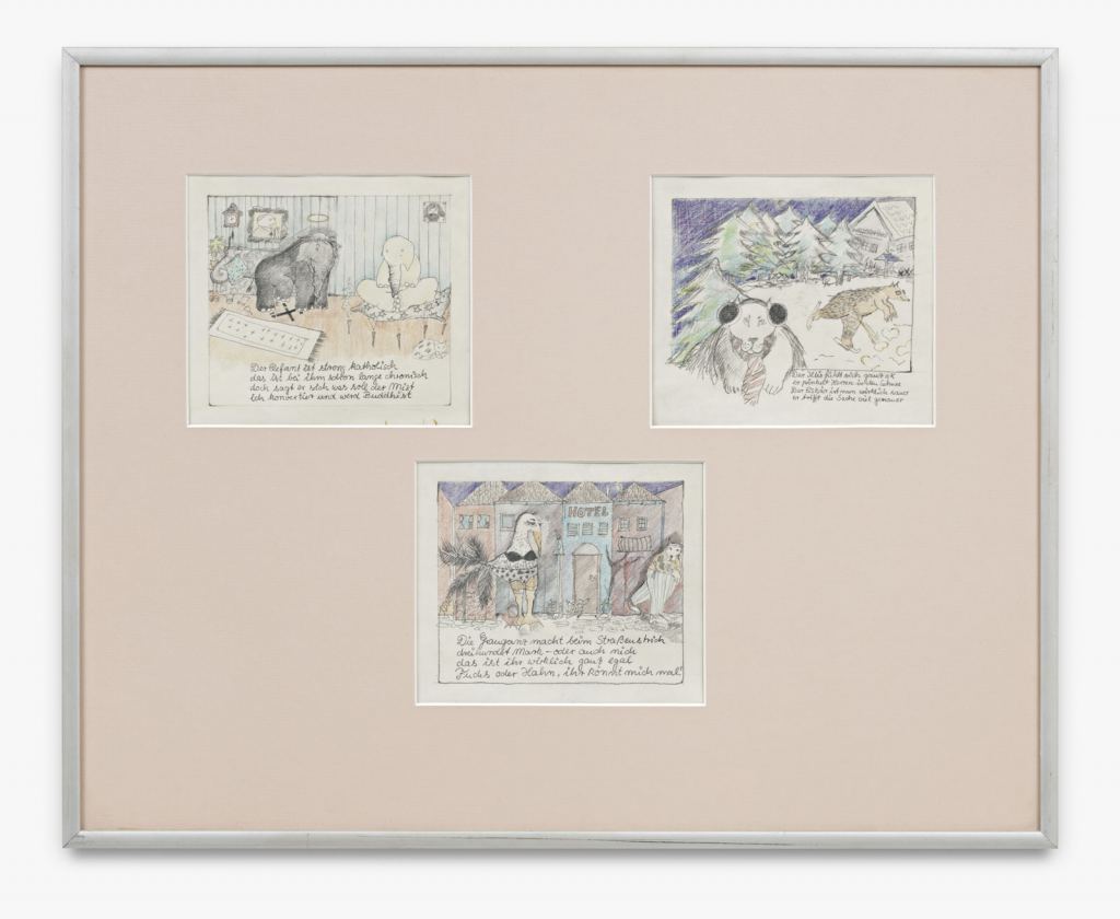 Harm, Brigitte - o.T. (3 Spruchbilder) - ca. 1980