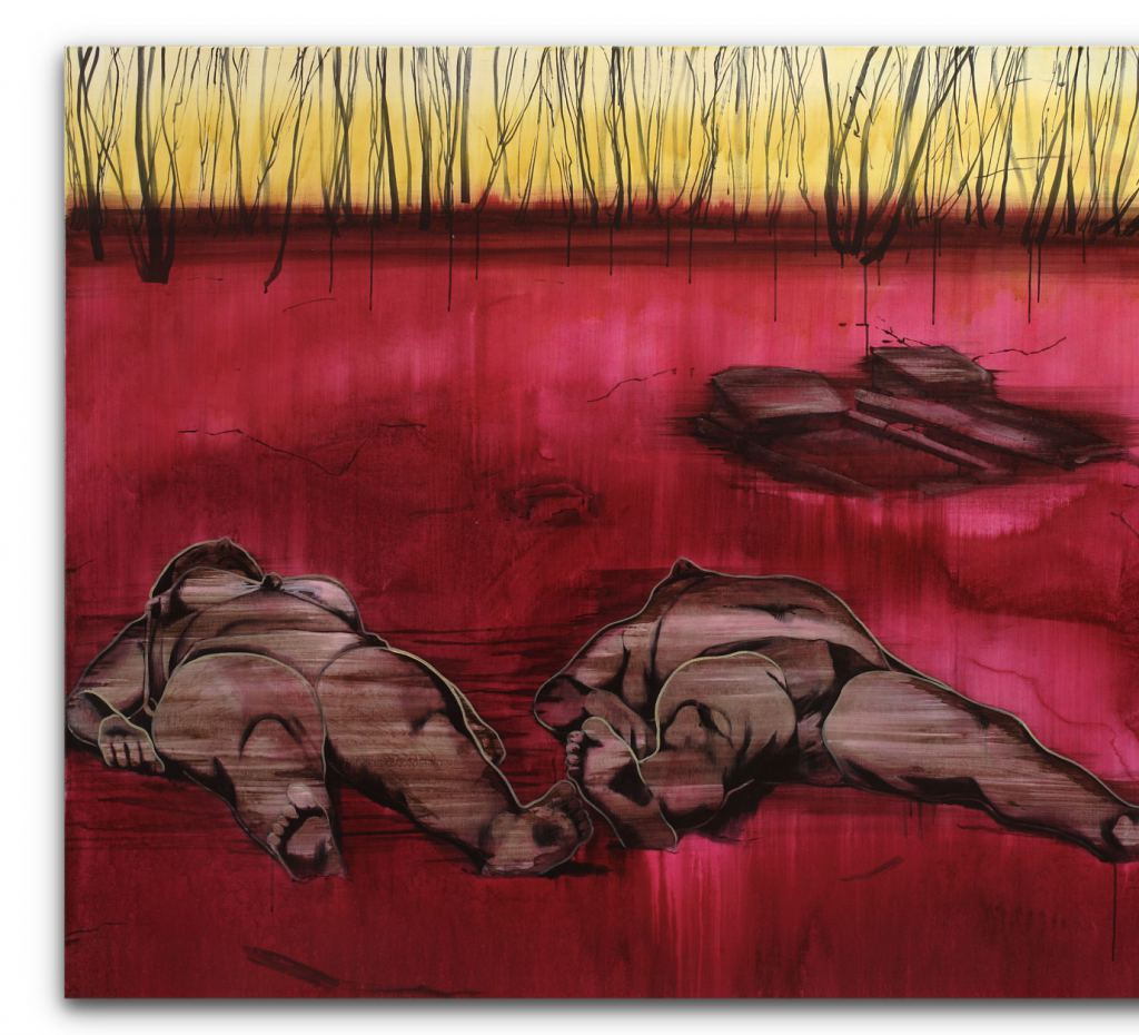 Lipski, Roman - o.T. (liegends Paar) - 2006