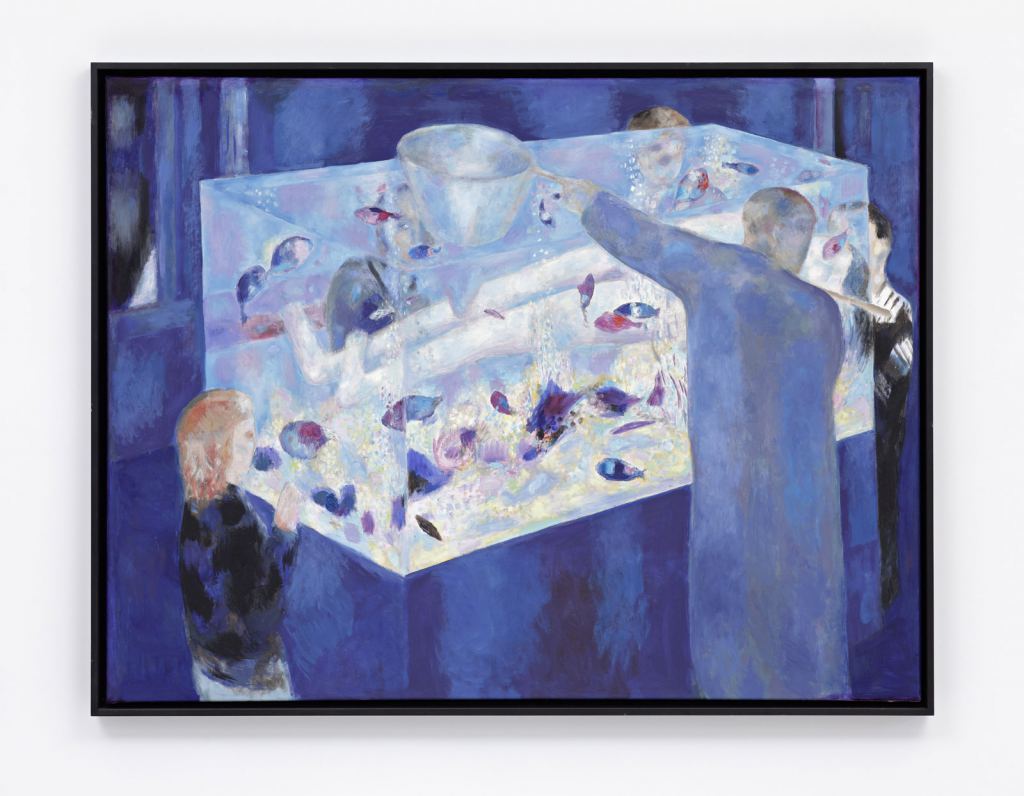 Zumbrunnen, Jürgen - Aquarium blau - 2005