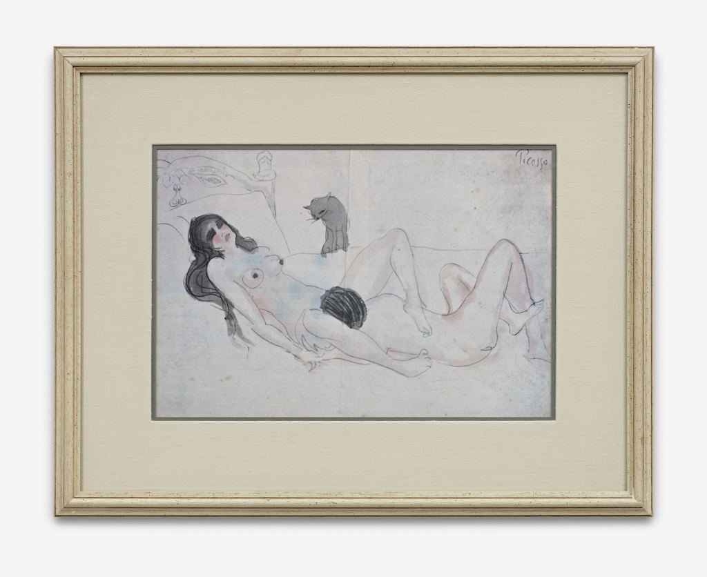 Picasso, Pablo - Two nudes and a Cat - 1903