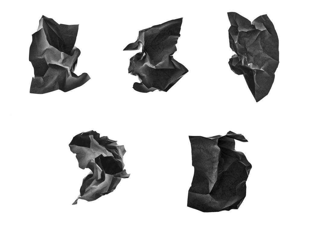 Schmidtke, Christian - Dancing Paper I-V, 5-teilig - 2016