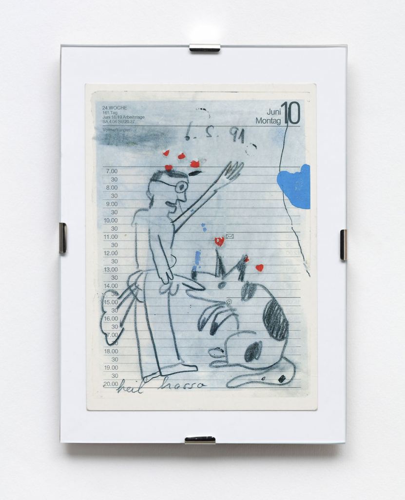 Sommer, Dirk -Postkarte Heil Hasso