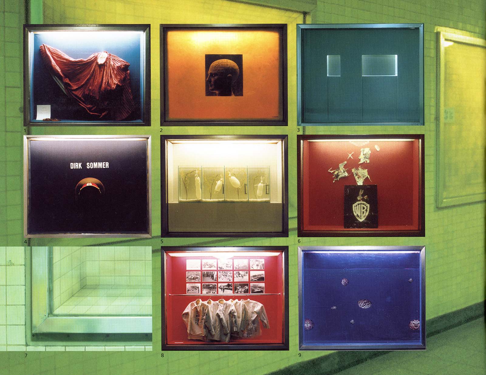 Dirty Windows Auktion, 9 Werke Sammlung Konzack