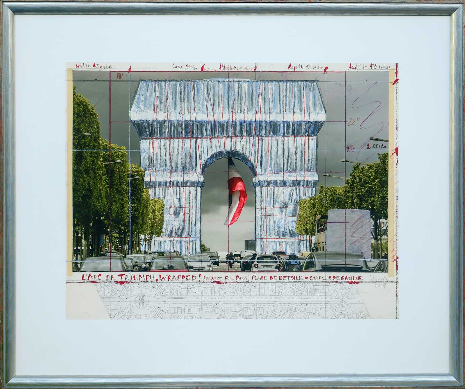 L'Arc de Triumph, wrapped - Christo und Jeanne-Claude - RCK-Kunststiftung